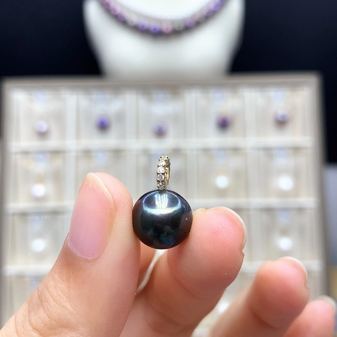 淡水珍珠合金颈饰