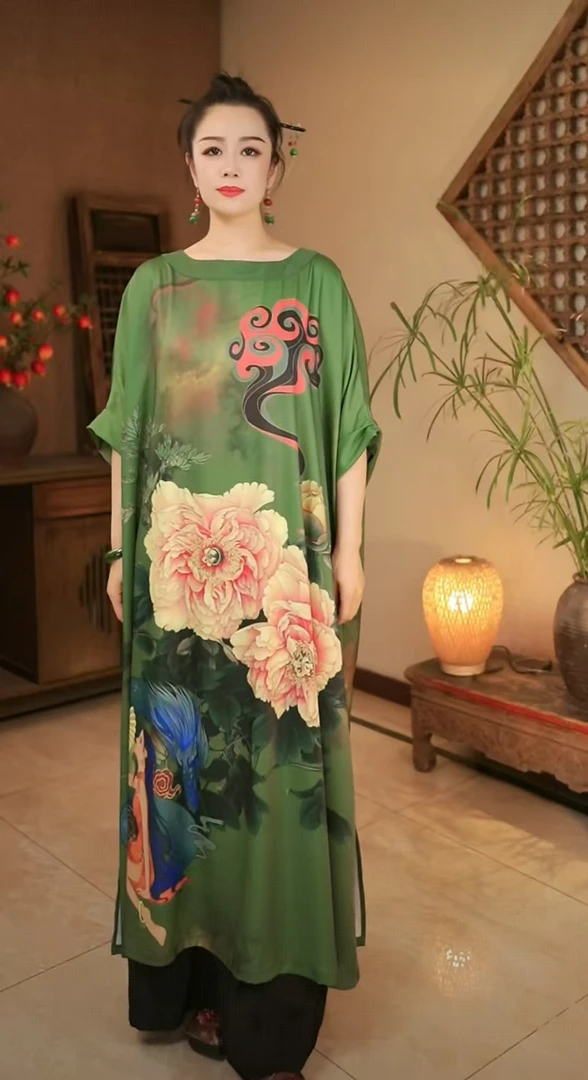 缎味原创-绿野仙踪长裙