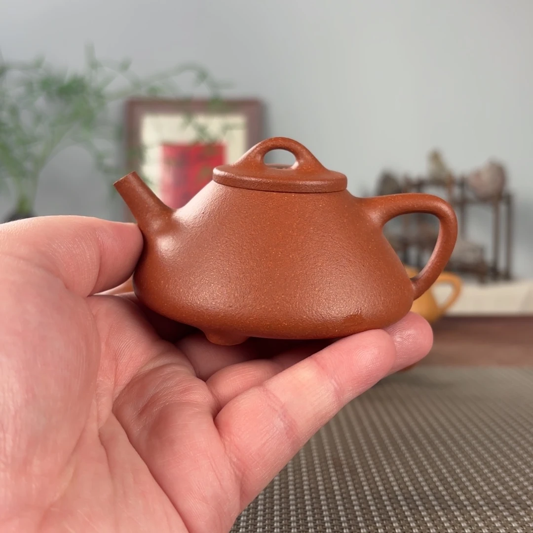 紫砂茶壶黄龙山原矿紫砂壶150