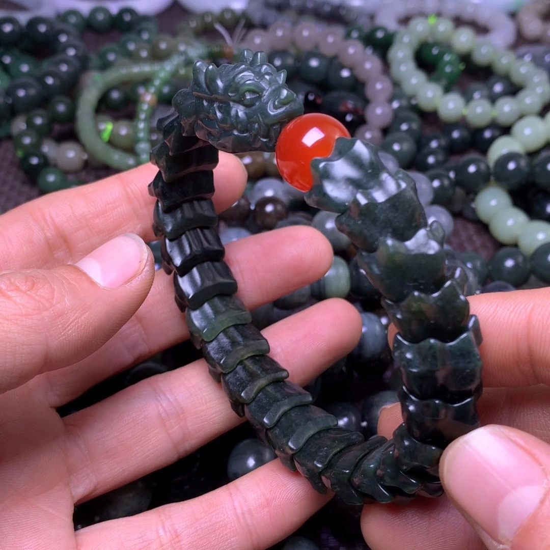 未镶嵌手串和田玉