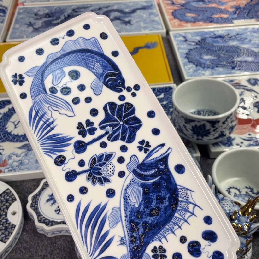 景德镇陶瓷手工手绘