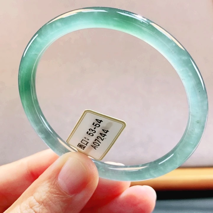 翡翠未镶嵌手镯天然翡翠手镯49