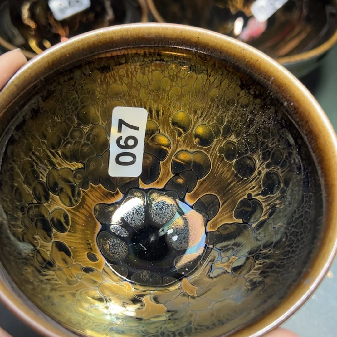 茶盏全手工原矿原釉建盏