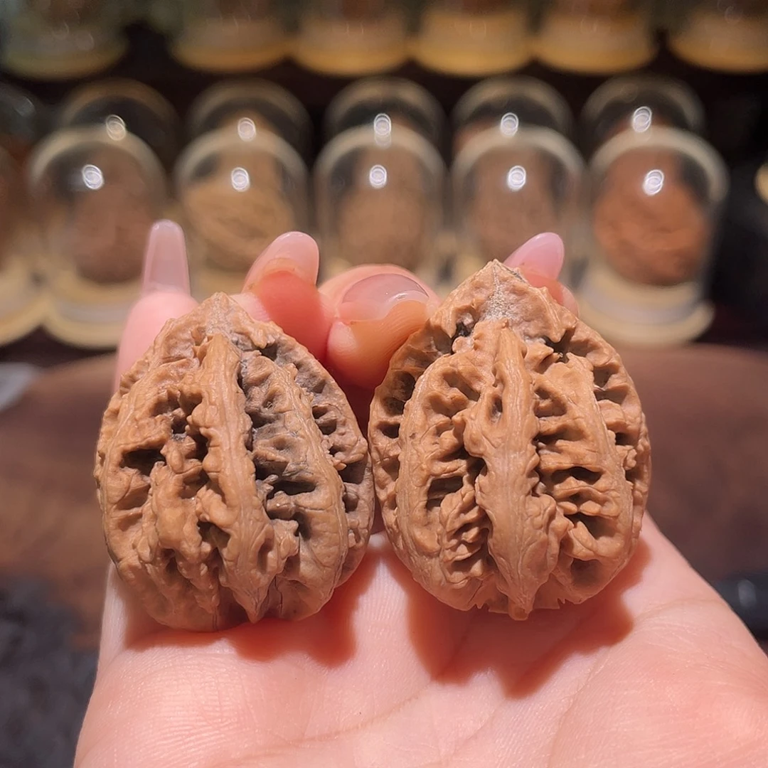 文玩核桃吊坠八棱10