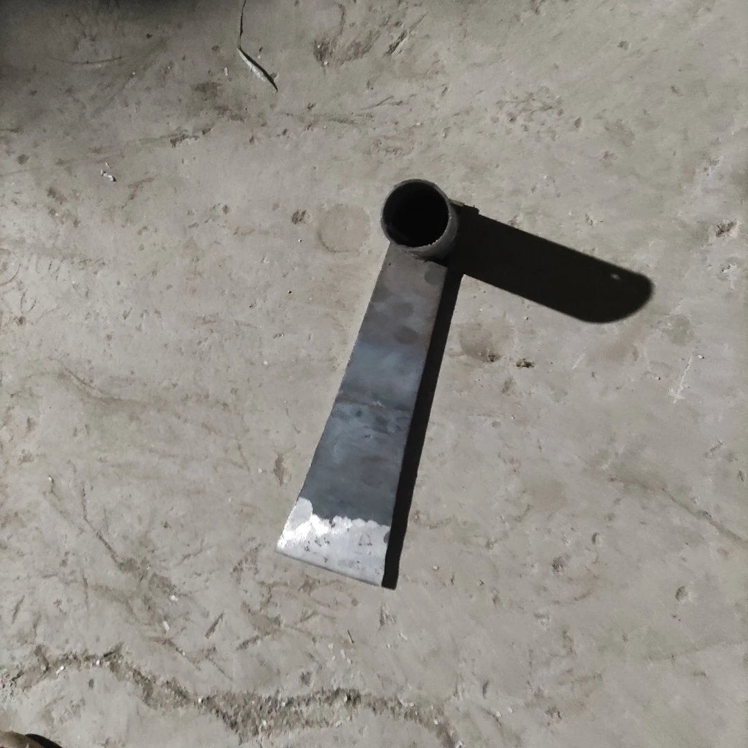 直播间圆管大锄头有瑕疵正常使用