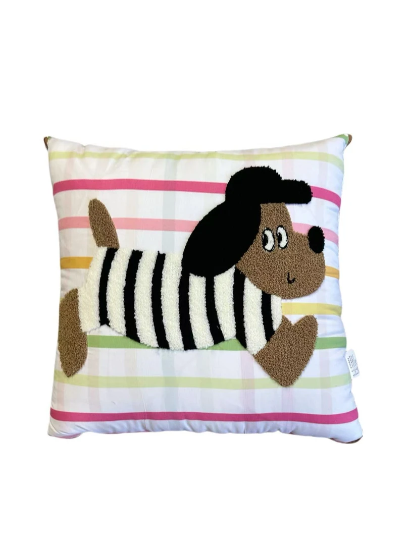 福利【彩虹狗四季大号】水洗磨毛可折叠两用车载空调抱枕被多功能