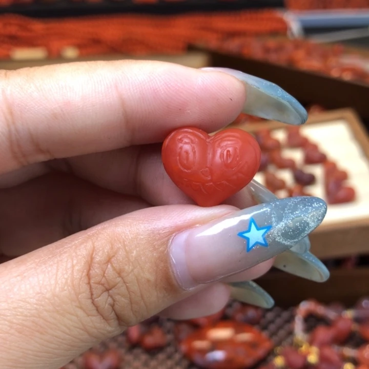 南红玛瑙未镶嵌吊坠(不含链)