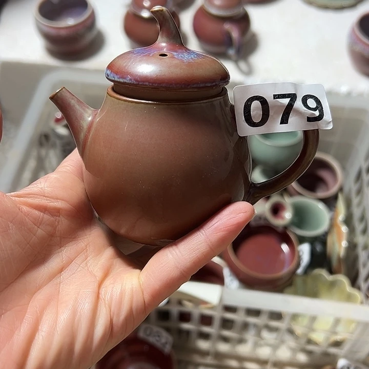 瓷摆件小梨壶小容量壶