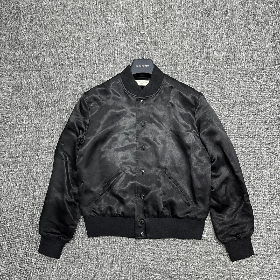 95新 YSL/圣罗兰 鲨鱼 串珠 夹克/40码/07472