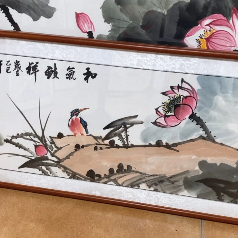 【闪购商品】国画手绘国画带框