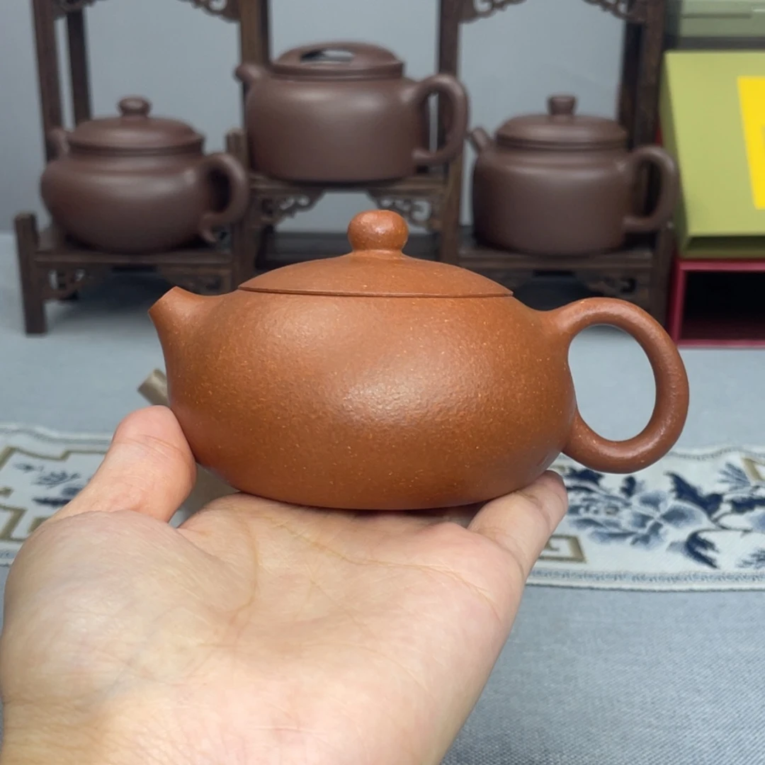 齐***盛茶杯紫砂宝山红降坡 西施 150CC
