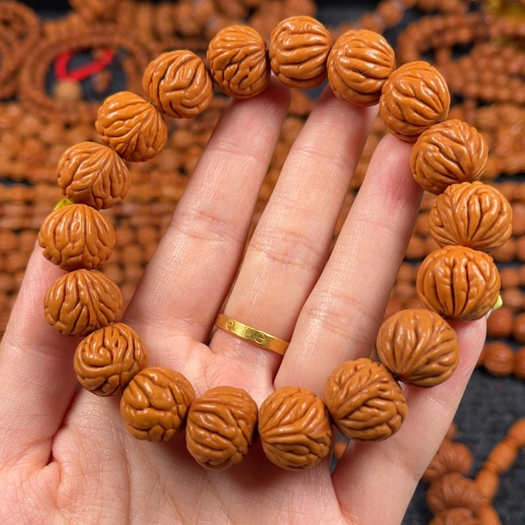 吊坠桃核A7链接手串