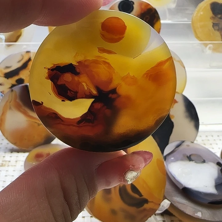 未镶嵌玛瑙/玉髓珠宝奇石