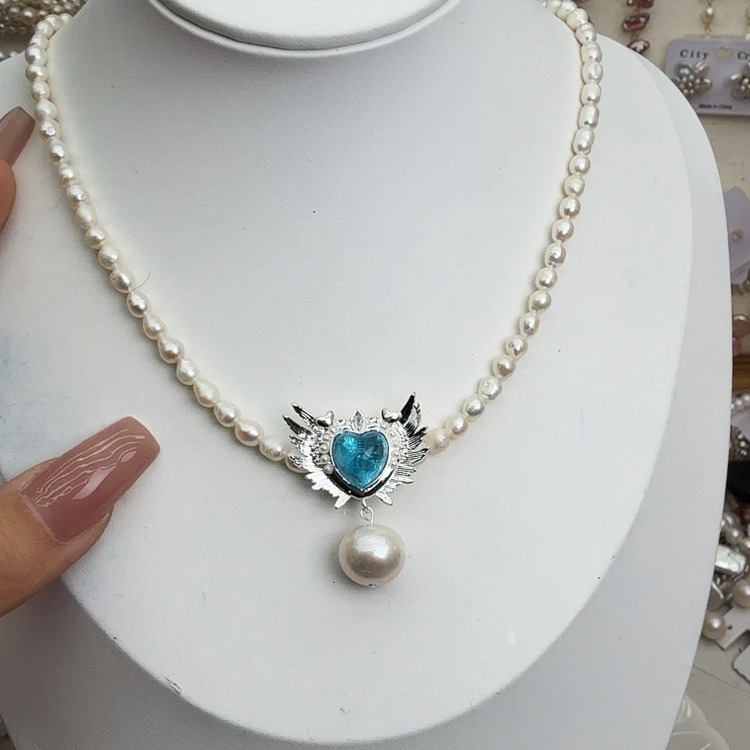 淡水珍珠未镶嵌颈饰