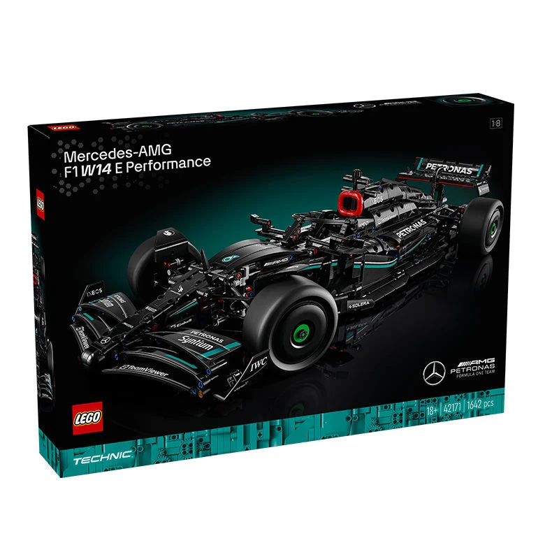 LEGO/乐高积木梅赛德斯F1 42171男孩玩具赛车生日礼物