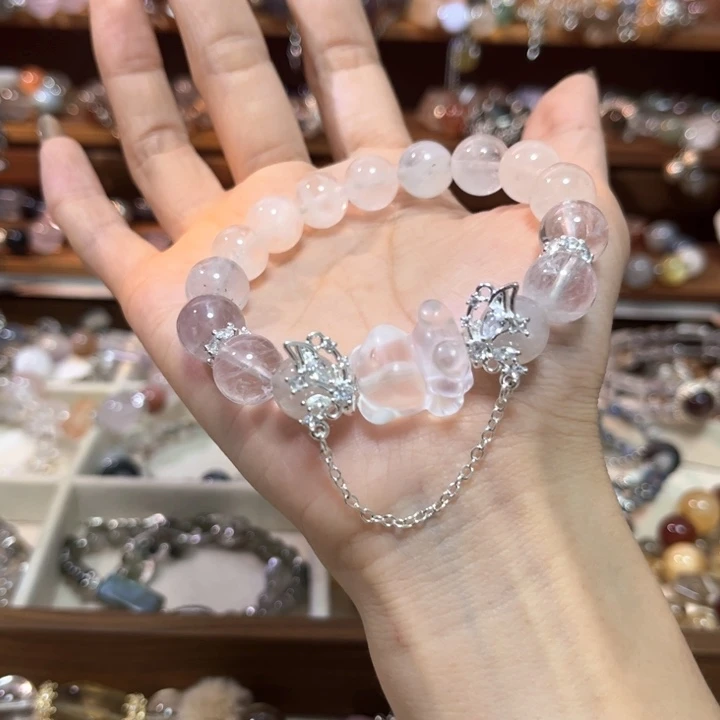 未镶嵌手链烟晶1