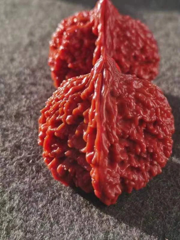 大蒜头狮子头文玩核桃三棱核桃铁锤手盘元宝手捻南将石小众野生