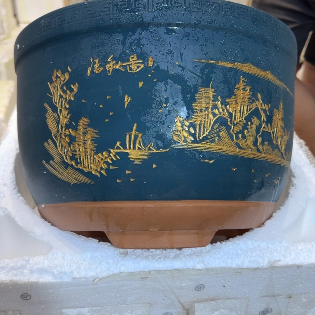 紫砂花盆口径30.20口径