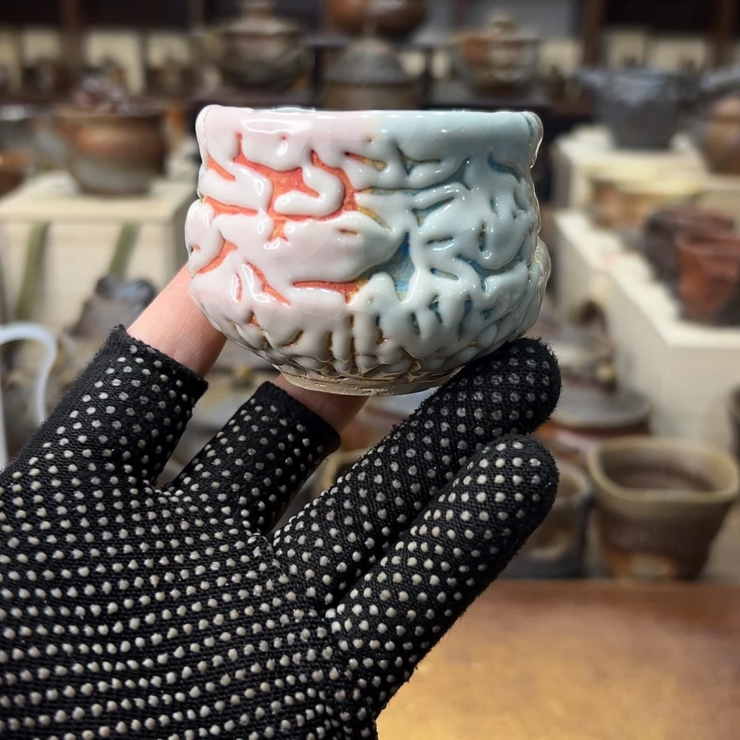 娜***城萩烧鬼萩杯子一个