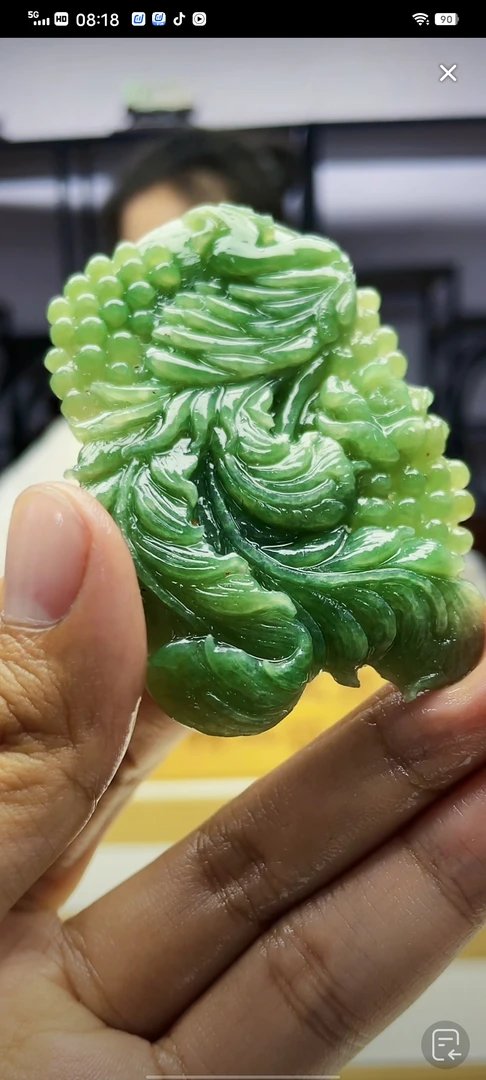 定制翡翠未镶嵌毛货02070135