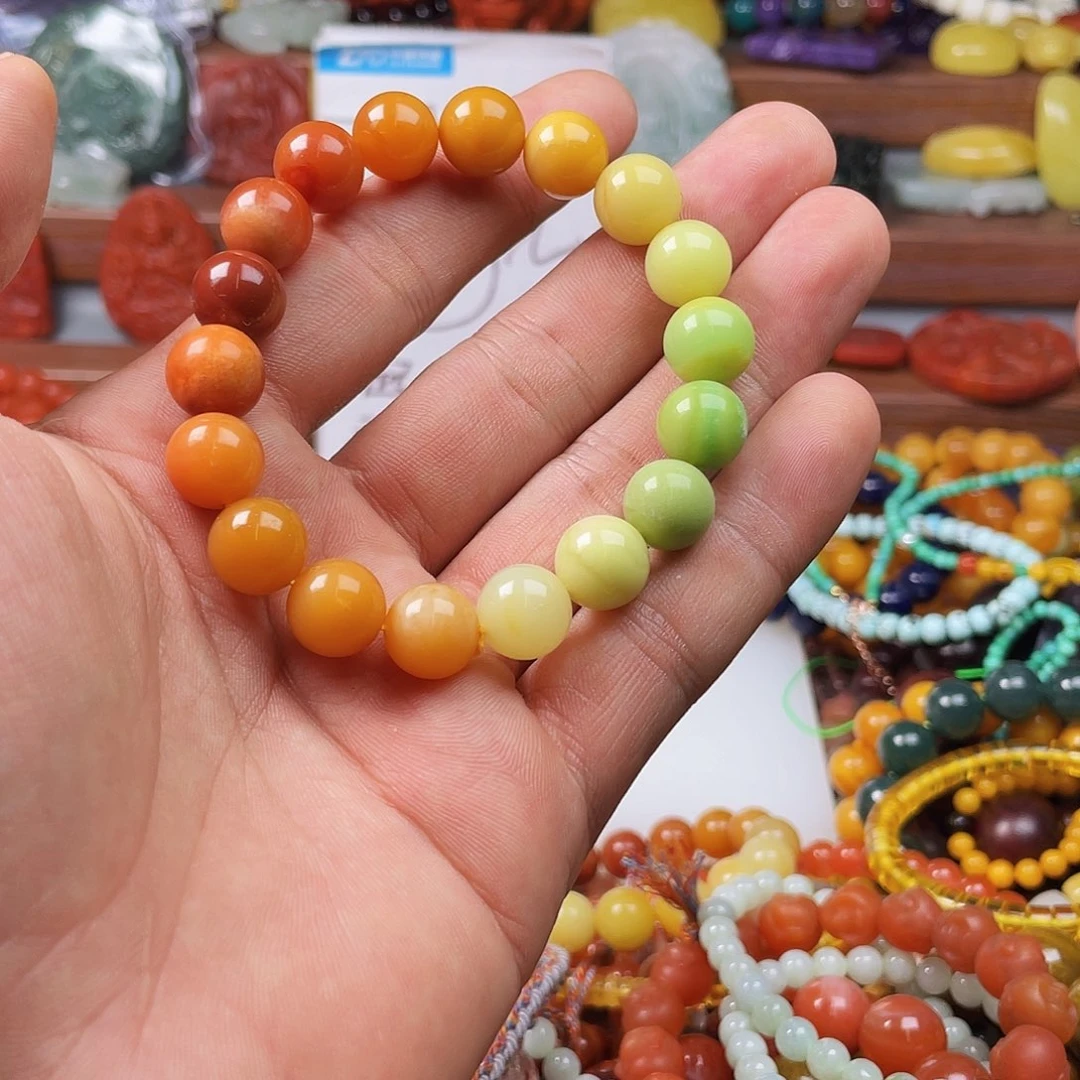 大***柜玛瑙/玉髓手链未镶嵌46760