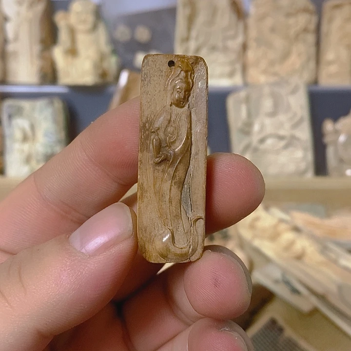 天然猛犸牙雕刻残次品