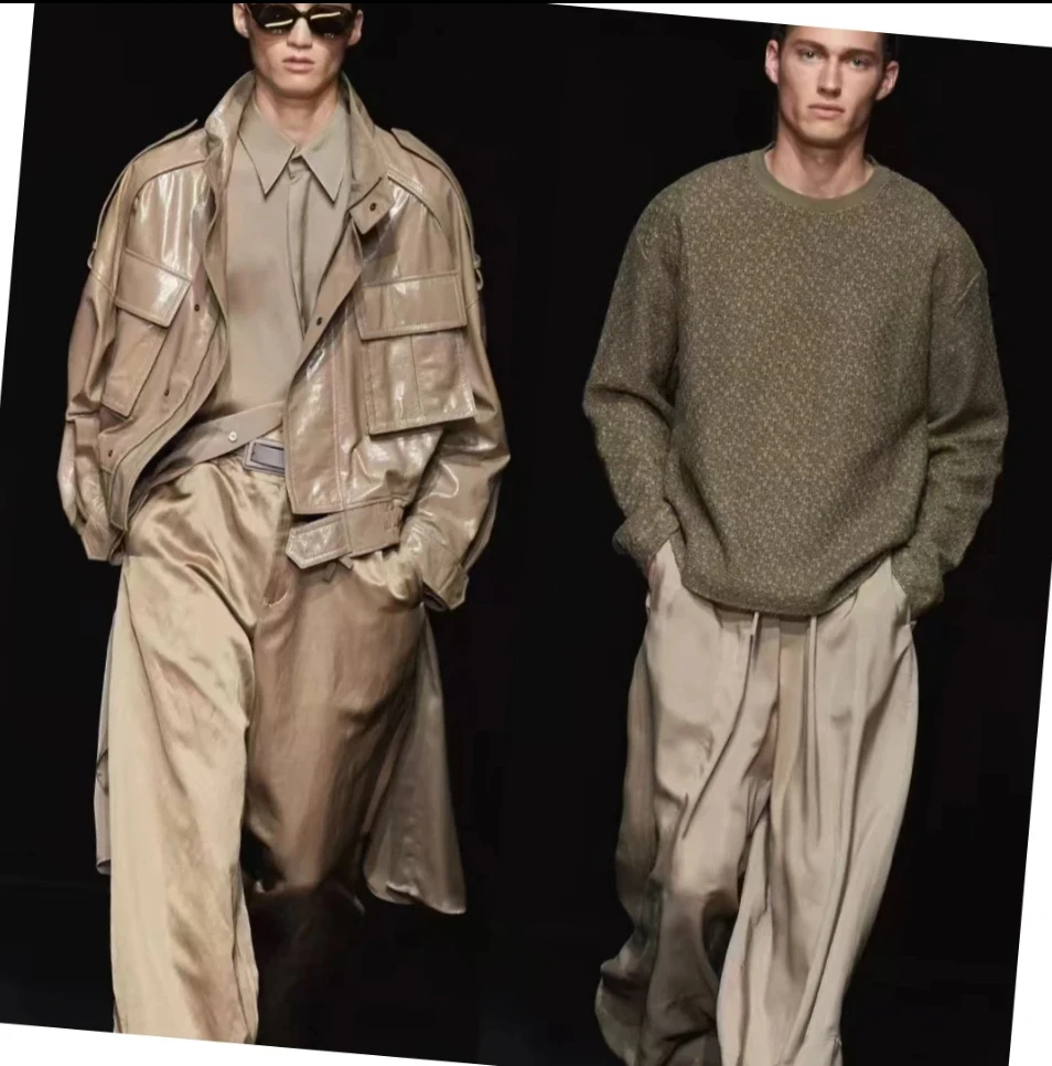 2025/夏季【防晒】时装周走秀款男女时尚提花设计感夏季防晒夹克