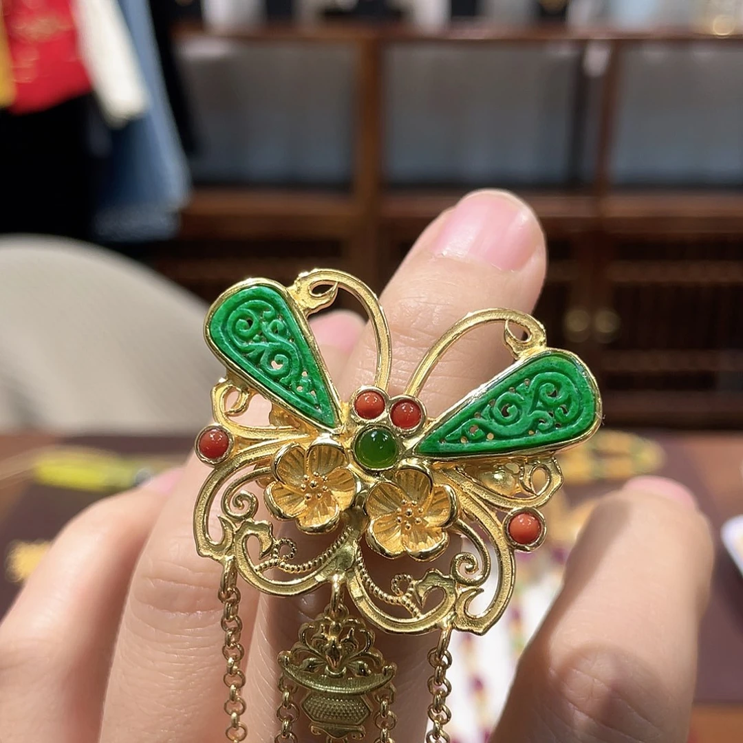 锦纶非金属蝴蝶戒指