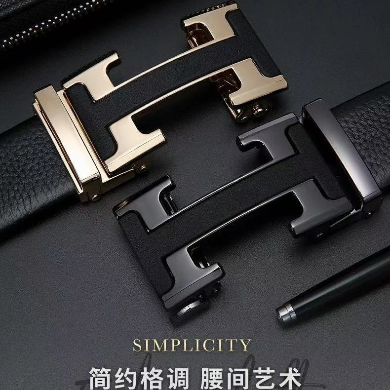 腰带简约男士背带款皮带男韩版男女通用休闲风皮带扣百搭商务