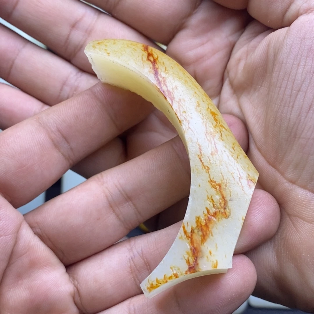 拾***月定制和田玉未镶嵌挂件