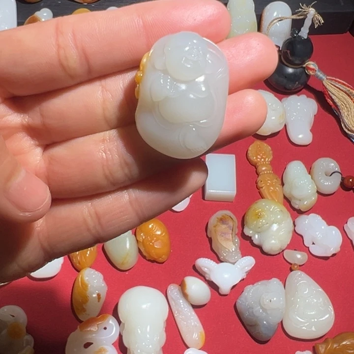 和田玉挂件未镶嵌知*