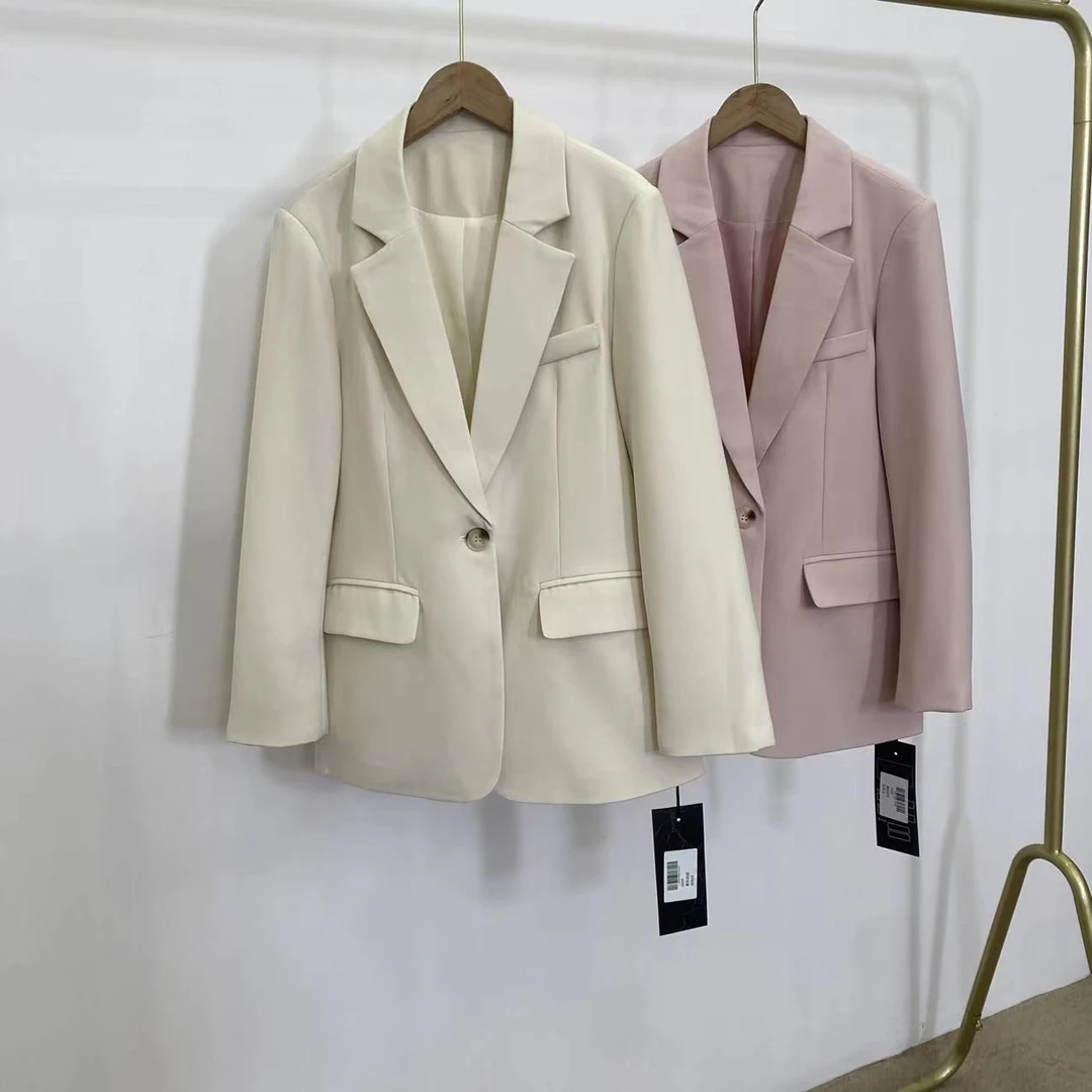 春秋季一粒扣西服外套 5939