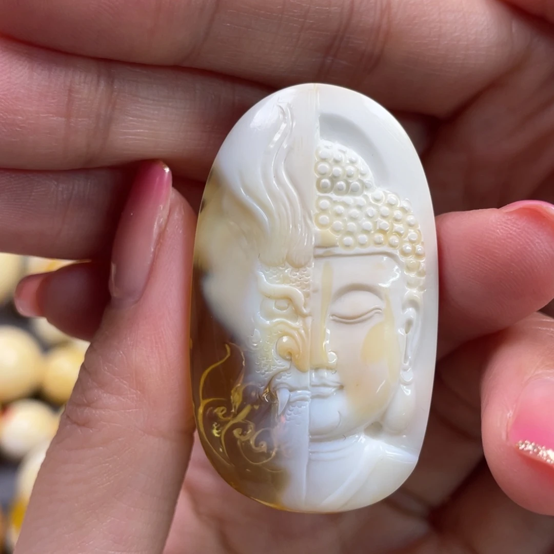 琥珀裸石未镶嵌琥珀蜜蜡