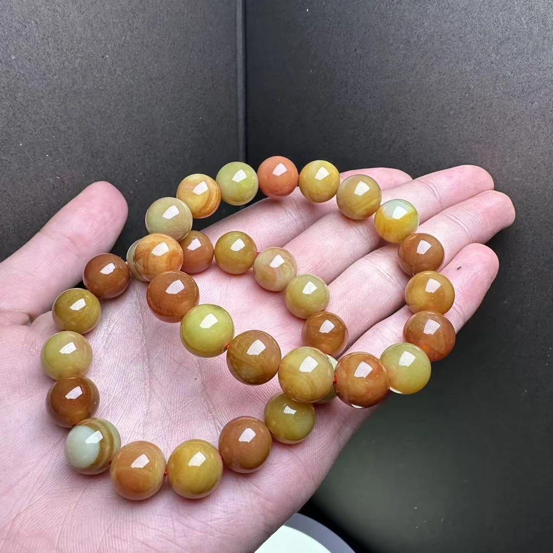 S7757【福嘟嘟】糖果盐源多彩玛瑙手串-送礼佳品-多样性只发一件