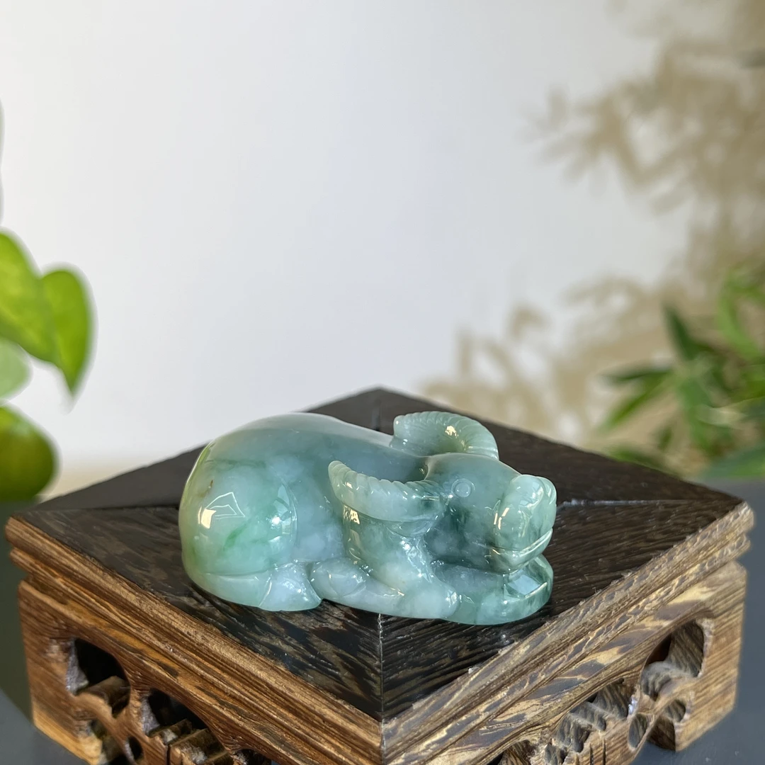 JXA21-34 天然缅甸A货翡翠 扭转乾坤