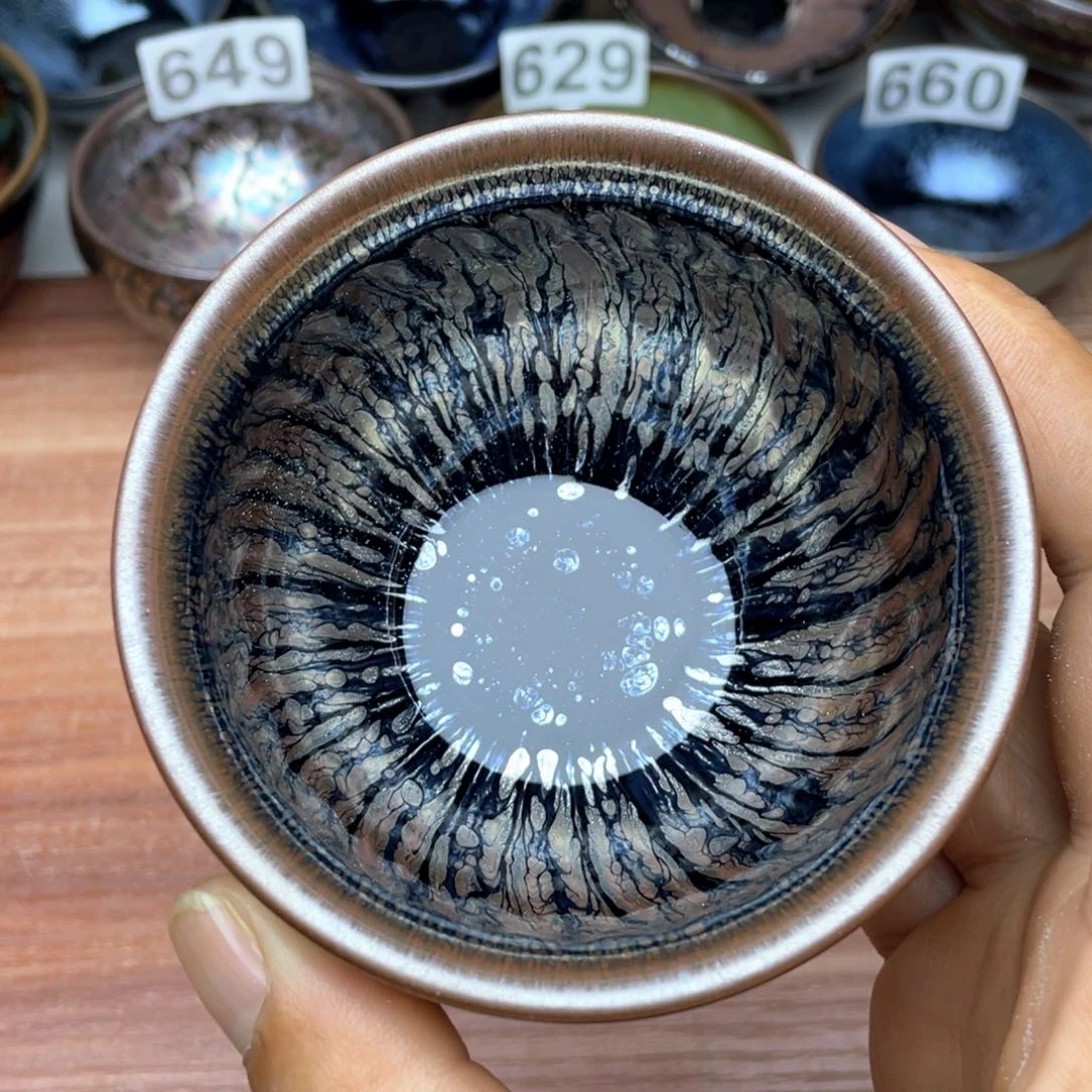 茶盏陶瓷建盏陶瓷茶具