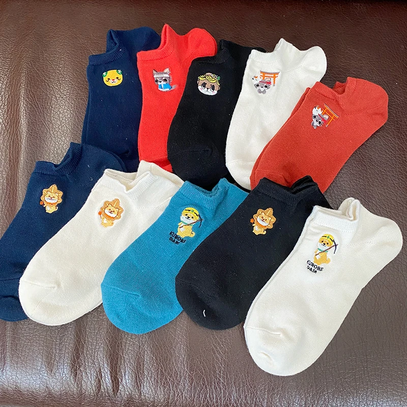 【要一份超大杯快乐】日单可爱春夏棉质短袜船袜低帮棉袜薄款女袜