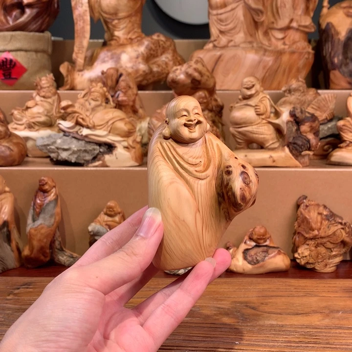 柏木（崖柏）根雕摆件