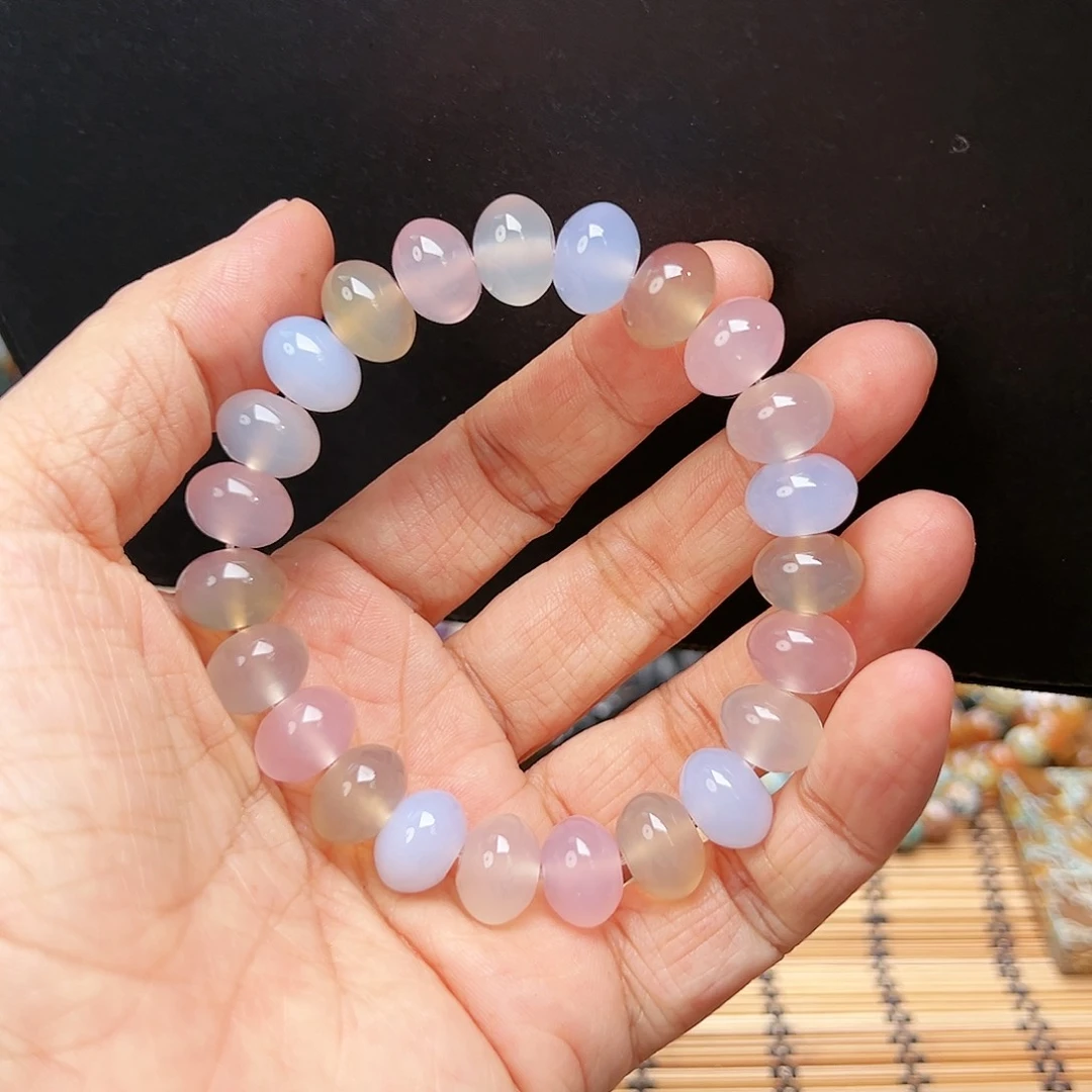 未镶嵌玛瑙/玉髓珠宝半成品