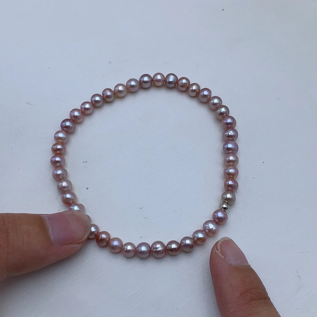 合金淡水珍珠手绳