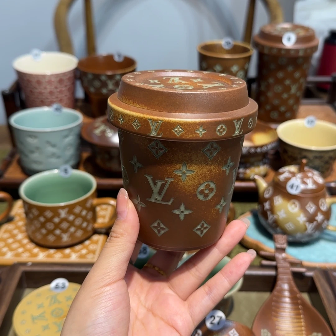 樱***墨龙泉青瓷小满青瓷