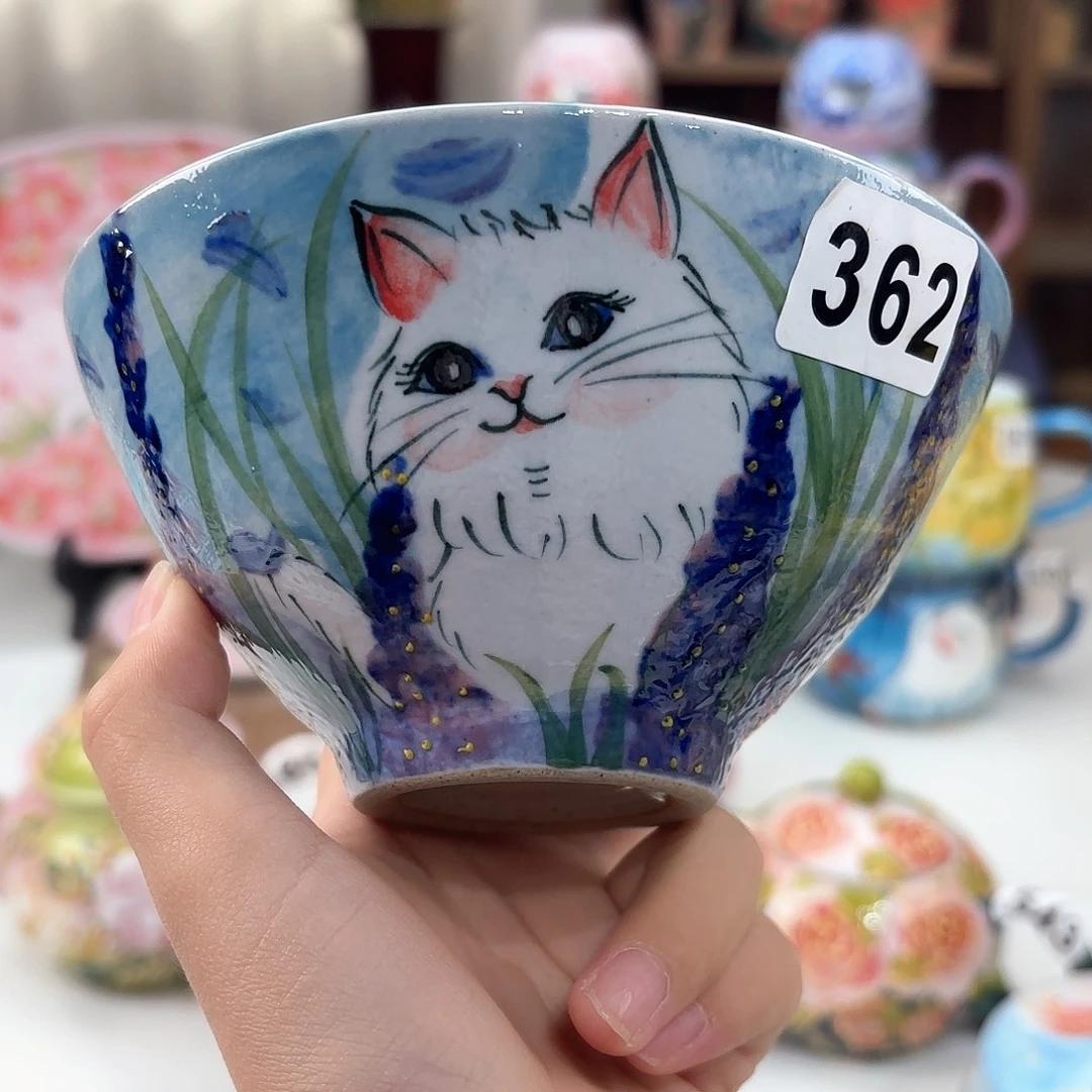 景德镇手绘高温釉下彩陶瓷茶具