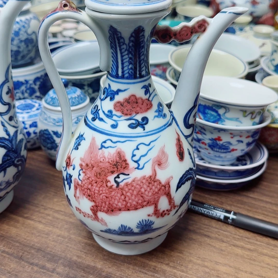 摆件襄**南瓷器的工艺技术水平