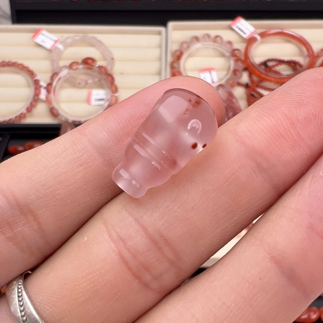 未镶嵌川料南红玛瑙三通