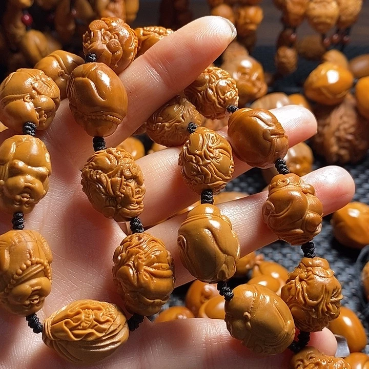 吊坠橄榄核财迷手持