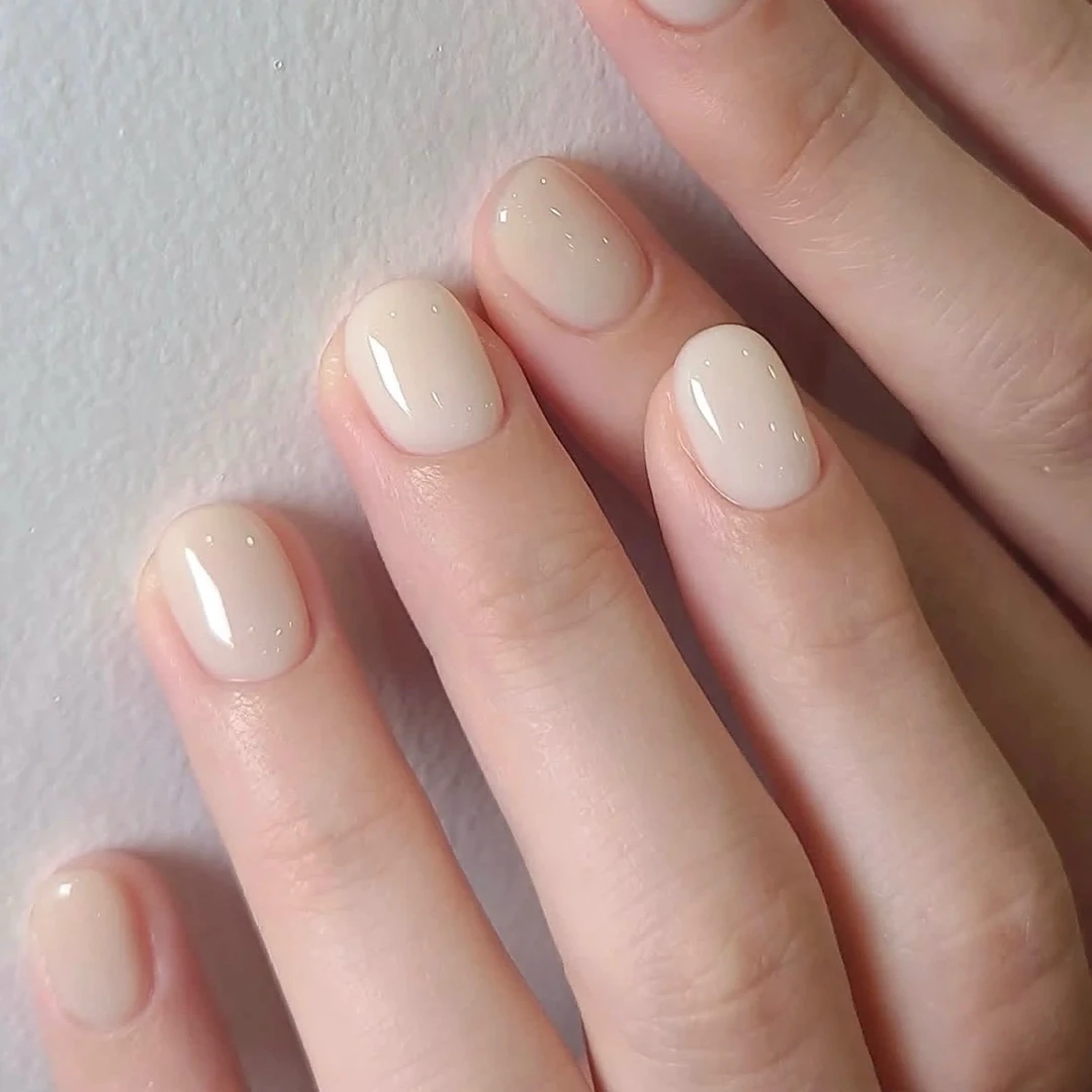 【乳酸菌】预售 白女风乳透白日常简约纯手工穿戴甲