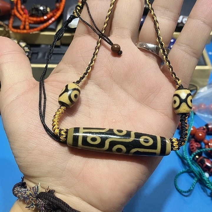 玛瑙/玉髓颈饰足银镀金镶嵌5