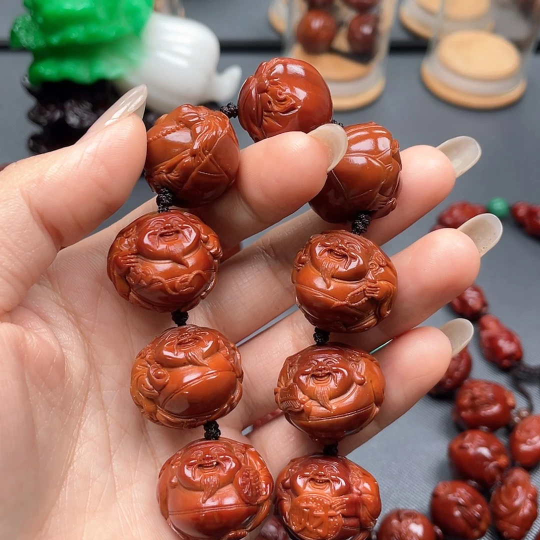 手串橄榄核财神手串