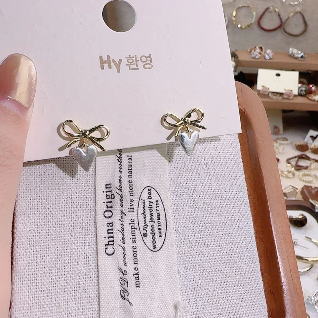 仿珍珠铜合金925银耳钉