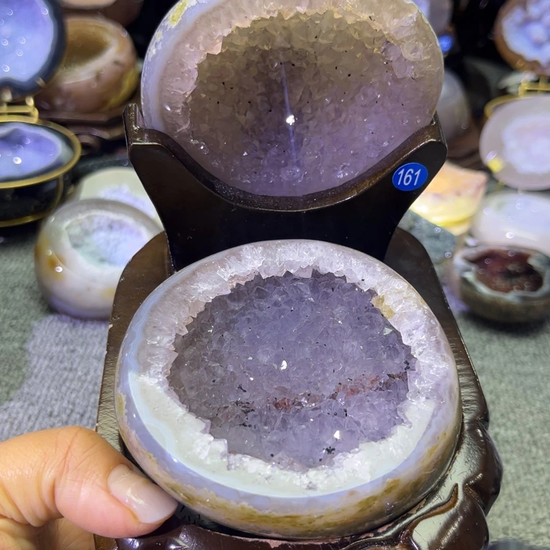 摆件紫晶未镶嵌水晶